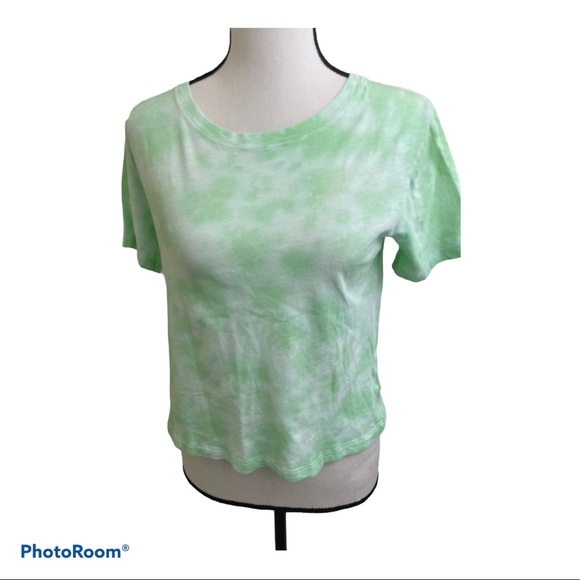 Athleta tie dye crop top size XSmall T-shirt. - Picture 1 of 6